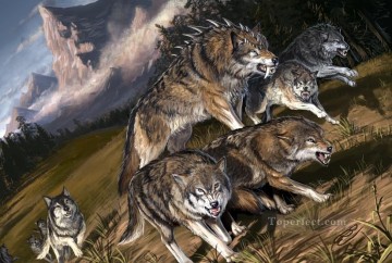 Lobo Painting - lobo 8